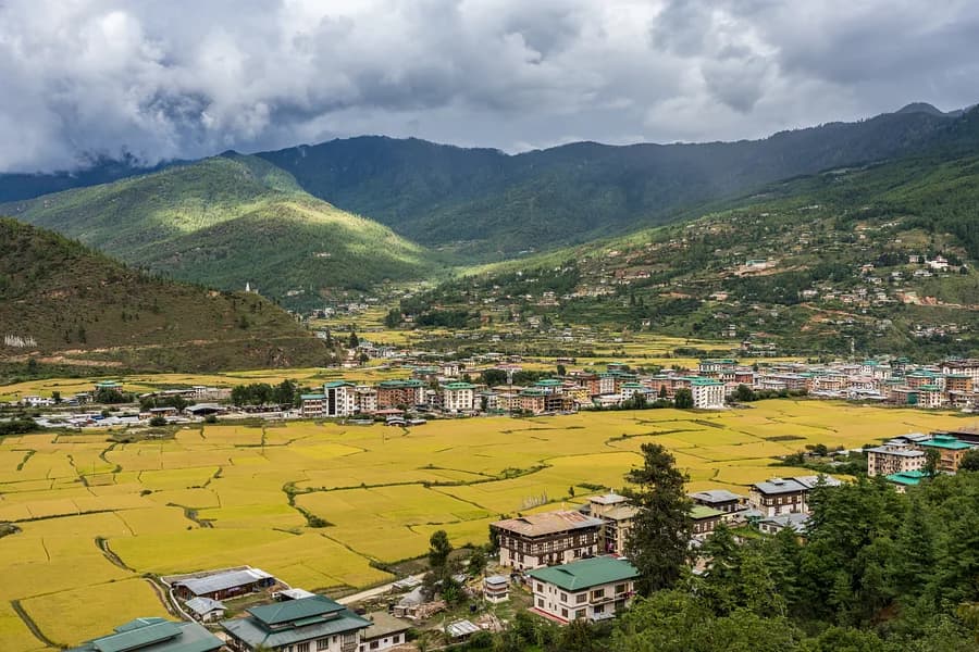 Paro Valley, Western Bhutan