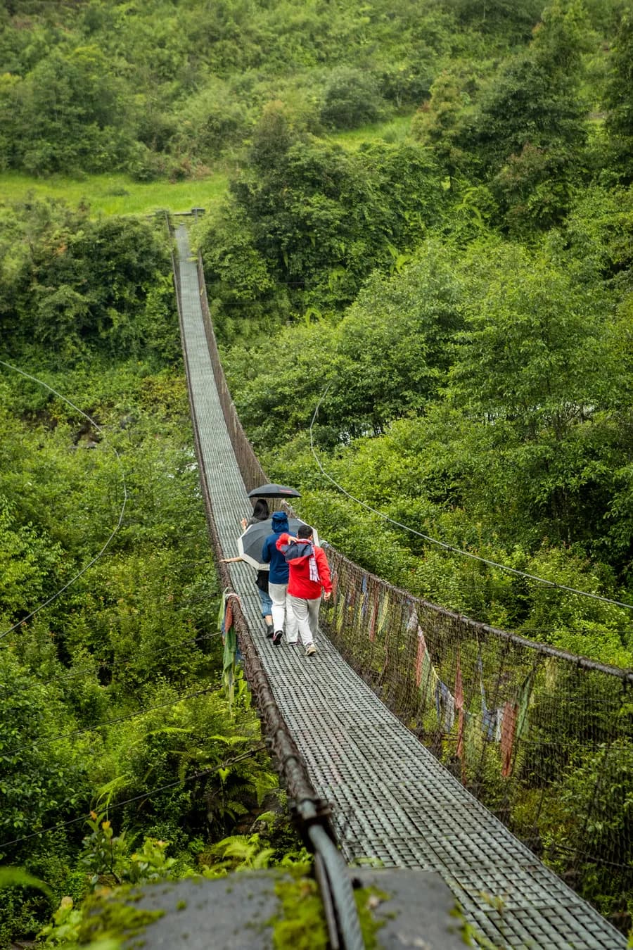 Historic section of the Trans Bhutan Trail