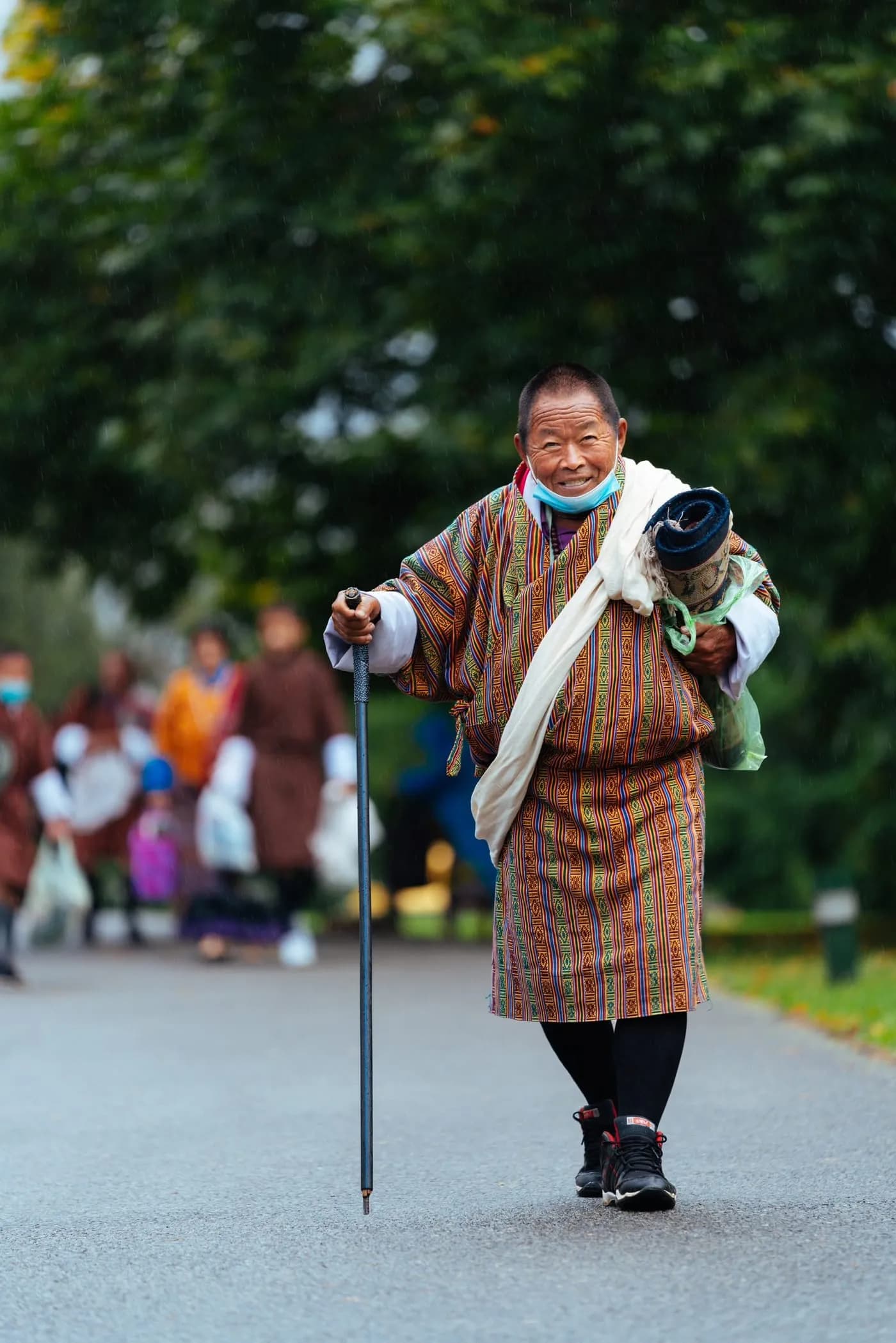 Traditional Bhutanese dress
